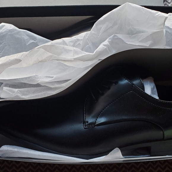 Apt. 9 Men's Dress Shoes--Size 11/Solid Black Color/Elegant/BRAND NEW IN BOX!! - Picture 5 of 8